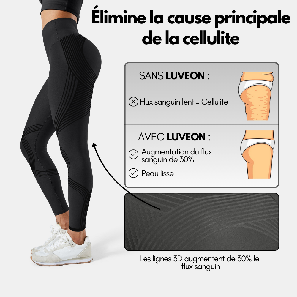 Legging Solène - Legging 3D Anti-cellulite