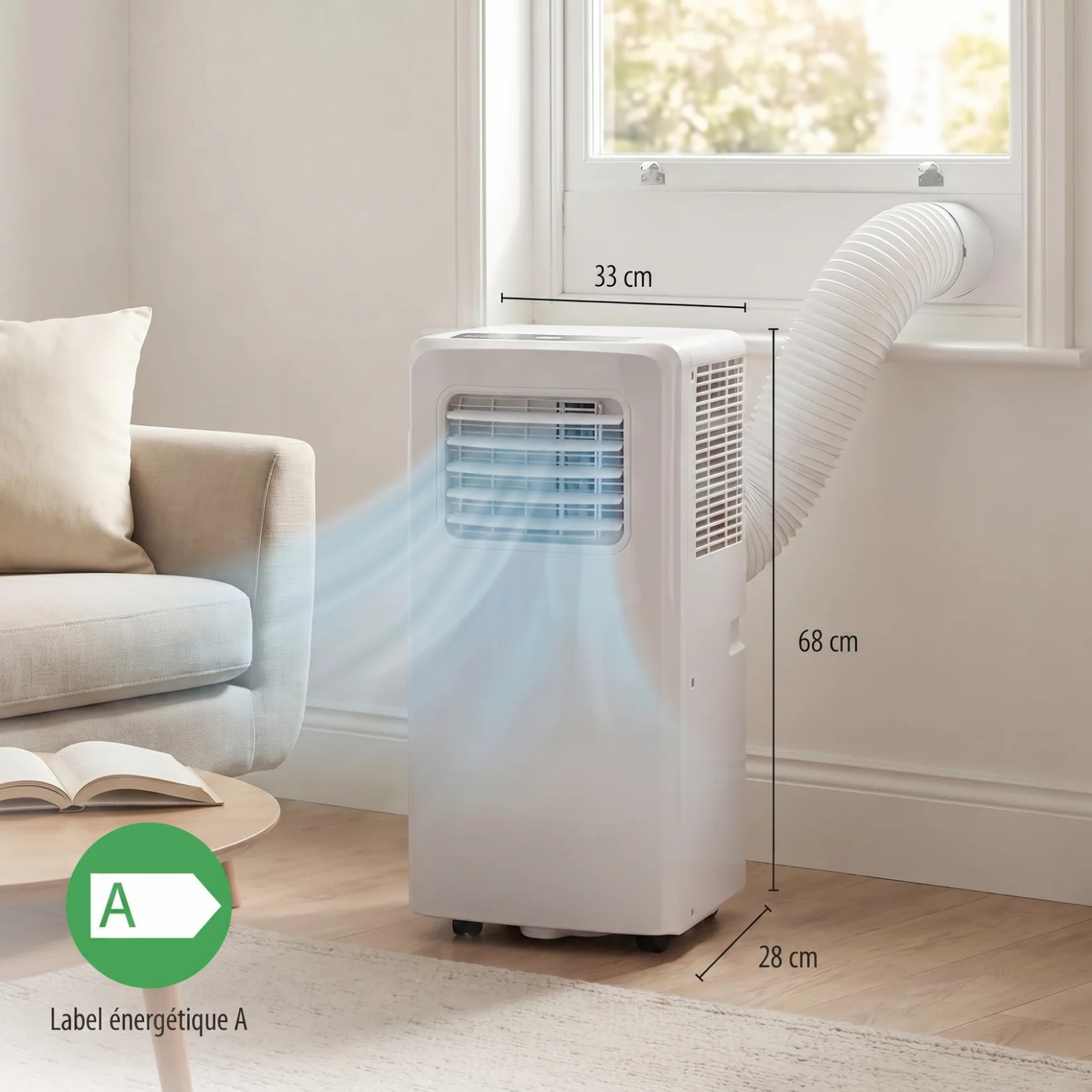Climatiseur Mobile 3-en-1 | 7000 BTU