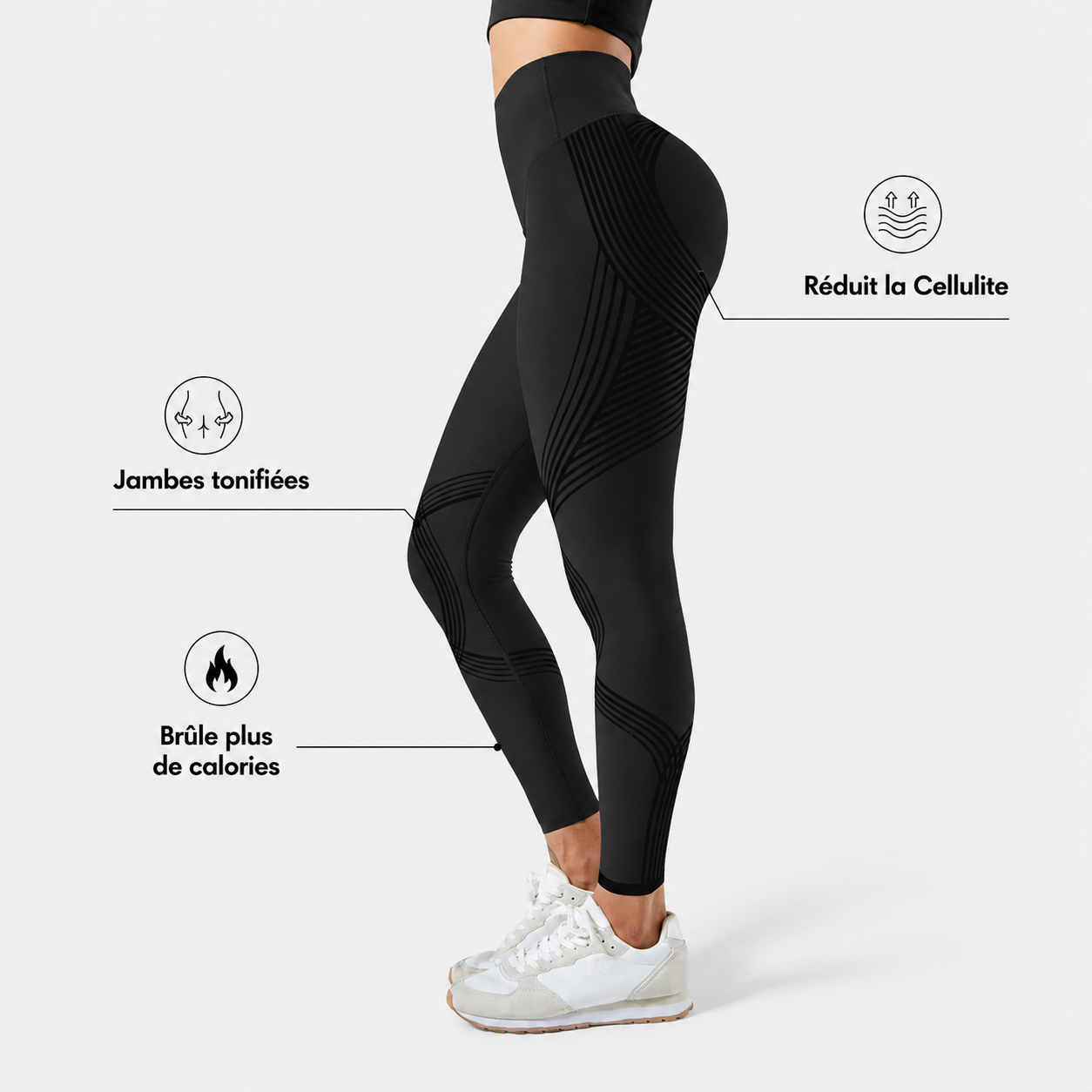 Legging Solène - Legging 3D Anti-cellulite