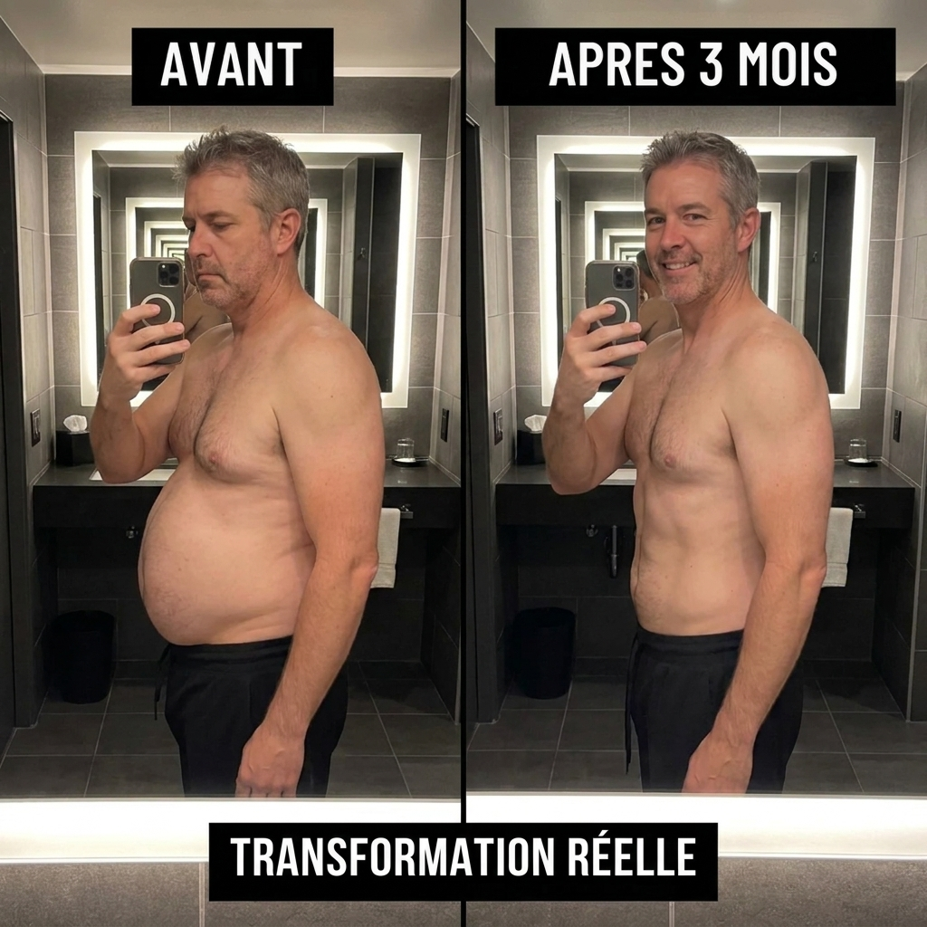 ProFit Débardeur - Plus besoin de rentrer le ventre. Il reste plat tout seul.
